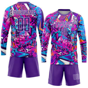 ชุดเสื้อฟุตบอลออกแบบได้ตามต้องการสำหรับทีมฝึกซ้อมและการแข่งขันลีก - Product Image 2