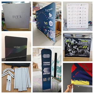 Tùy chỉnh kích thước căng thẳng vải hiển thị đứng EZ lắp ráp triển lãm thương mại tổ chức sự kiện biểu ngữ đứng với dấu hiệu đứng - Product Image 5