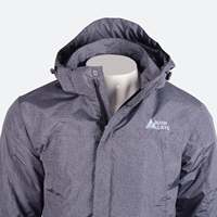Pro-Trek Prima Loft Jack Unisex Hard Shell Geïsoleerde Zachte Waterdichte Ademend Winddichte Polyester Effen Buitenkleding