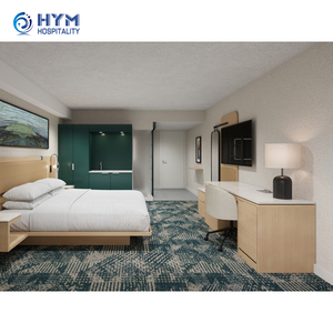 Bộ nội thất phòng ngủ khách sạn hiện đại bằng gỗ đặt làm riêng của Delta by Marriott - Nội thất khách sạn trọn gói - Product Image 3