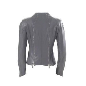 Custom Made <b>High</b> Quality Soft Material Made Women <b>Leather</b> Jacket <b>Top</b> Trending Customizable Street Wear Women <b>Leather</b> Jacket - Product Image 2