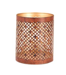Handcrafted Decorative Custom Color Metal Tealight <b>Candle</b> Holder <b>Red</b> Table Top Wholesale for Home Use - Product Image 4