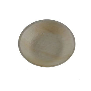 Vaisselle jetable de bols ronds profonds de feuille de palmier naturelle durable et écologique pour le service de nourriture pour les mariages et les événements - Product Image 3
