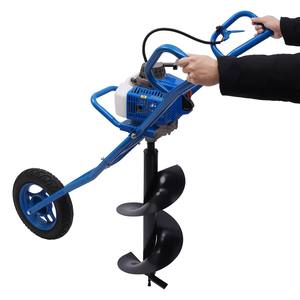 Perforadora de Postes con Motor de Gasolina de 63 CC, 3 HP, Barrena de 11 Pulgadas - Barrena para Tierra de Alta Resistencia con Motor, Caja de Cambios y Bomba para Cercas y Jardinería - Product Image 4