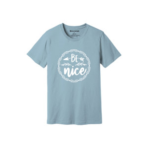 Thèmes de gentillesse imprimer 100% t-shirt en tissu de coton 160-180 à lourd GSM 12 couleurs disponibles Personnalisé votre propre conception et placement - Product Image 2