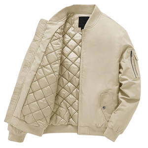 Gran oferta, chaqueta universitaria de moda de invierno para hombre de alta calidad, ropa acolchada de algodón informal personalizada con chaqueta con cremallera para hombre - Product Image 2