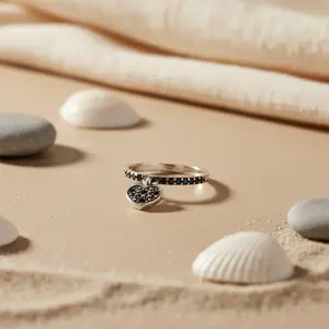 ต่างหูเงินแท้ 925 รูปหัวใจ ดีไซน์ห้อยระย้า แฟชั่นสำหรับผู้หญิง ของขวัญเครื่องประดับ - Product Image 2