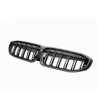 Grilles de calandre avant en fibre de carbone véritable pour BMW Série 3 G20 G21 320i 325i 330i 340i 2019-2022