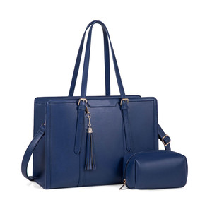 กระเป๋าหนัง PU สำหรับผู้หญิง ชุด 2 ชิ้น กระเป๋าสะพายข้าง กระเป๋าถือ กระเป๋าสะพายไหล่ผู้หญิง ขายส่ง - Product Image 4