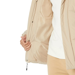 Men's <b>Quilted</b> Bomber <b>Jacket</b> Winter Warm Canvas Puffer Coat with Full Zip Windproof Casual Outwear Featuring Letter <b>Pattern</b> - Product Image 3