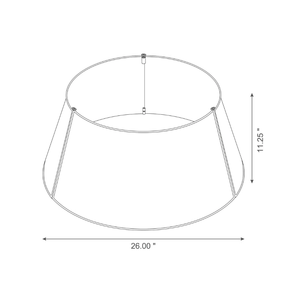 Inicio Artesanía Exportaciones Nueva llegada 2025 Metal Tree Collar Tree Soporte de árbol de Navidad de metal de alta calidad para decoración de Navidad - Product Image 6