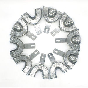 Bandeja de Impresión Dental de Acero Inoxidable de Alta Calidad Personalizada, Bandeja de Impresión Dental Manual para Ortodoncia - Product Image 2