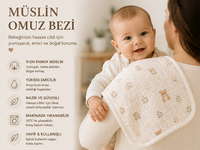 Langes à langer pour bébé en mousseline 100% coton, 4 couches, très absorbants, serviettes d'épaule, directement du fabricant en Turquie à Denizli