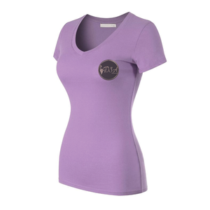 เสื้อยืดสำหรับผู้หญิงพิมพ์ลายออกแบบได้ตามต้องการเสื้อยืดสำหรับผู้หญิงขนาดใหญ่กว่าปกติพิมพ์โลโก้ตามสั่ง - Product Image 2