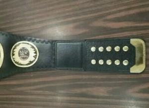 Cinturón de campeonato de lucha libre para mujer, cuero real, tamaño adulto - Product Image 4