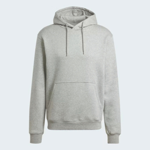 Ensemble survêtement molletonné gris uni personnalisé pour homme – Sweat à capuche et short – Tenue de sport deux pièces streetwear - Product Image 6