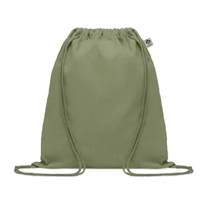 YUKI COLOUR Organic <b>Drawstring</b> <b>Bag</b> Sustainable Merchandising Promotional Sportpacks - Product Image 3