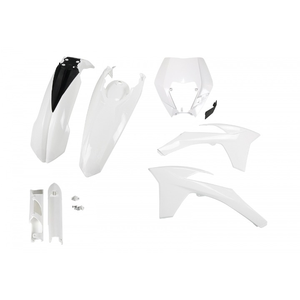 Per KTM 450 Kit 2012-2013 in plastica bianca con porta fari accessori moto - Product Image 1