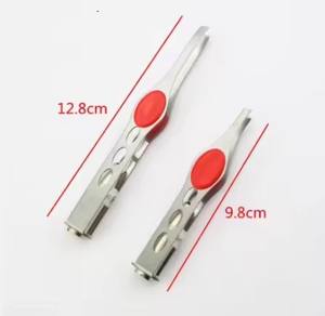 Pinzas para Cejas de Acero Inoxidable, Multifuncionales, para Depilar y Recortar las Cejas - Product Image 2