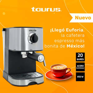 TAURUS EUFORIA macchina per caffè ESPRESSO modello CAFETERA 20 bar macchina da caffè semiautomatica in stile italiano caratteristiche portatili per alberghi - Product Image 5
