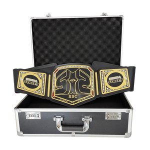 Ceintures de championnat de boxe personnalisées WBC Muay Thai Taekwondo Wrestling Winner Belt - Product Image 3