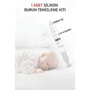 Aspirador Nasal para Bebés de 10 ml, Talla Única, Dispositivo de una Sola Pieza para Limpiar la Nariz y el Oído del Bebé, Hecho en Turquía - Product Image 2