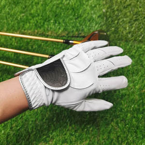 Nouveaux gants de golf en cuir confortables et résistants à l'usure pour hommes 1 PCS Gaucher Porter Logo personnalisé Grossistes - Product Image 4