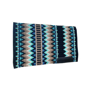 Venta al por mayor Nueva Zelanda Almohadilla de sillín de lana Estilo occidental Multicolor Calidad extrema Manta de Venta caliente - Product Image 1