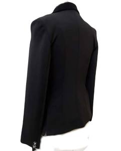 เสื้อแจ็กเก็ตเสื้อโค้ทสำหรับขี่ม้าผ้าโพลีเอสเตอร์แบบยืดได้4ทิศทางพร้อมโลโก้และกระเป๋าแบบซ่อนตามสั่ง - Product Image 4