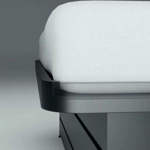 โครงเตียงโลหะสไตล์แพลตฟอร์มที่ทันสมัยพร้อมการออกแบบที่ปราศจากเสียงรบกวนและพื้นที่จัดเก็บใต้เตียงสำหรับห้องนอนในบ้านสำหรับส่งออกอินเดีย - Product Image 4