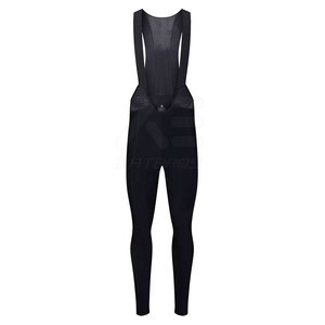 Men Cycling <b>Bib</b> Tights Fitted Moisture Wicking Breathable Quick Dry Long Length Spandex Nylon Adult Style <b>Bib</b> Pants - Product Image 1