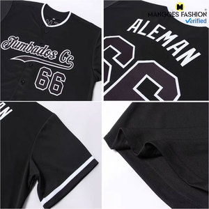 Maillot de baseball à manches courtes imprimé par sublimation personnalisé - Séchage rapide, respirant, design unique et personnalisé - Product Image 4