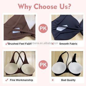 ยกทรงสปอร์ตบราเปิดหลังสำหรับผู้หญิงยกทรงฝึกโยคะ - Product Image 4