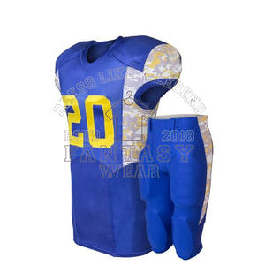Tenues de football américain personnalisées FANTASY WEAR avec logo sur mesure, ensembles de maillots pour enfants et jeunes, personnalisables. - Product Image 1