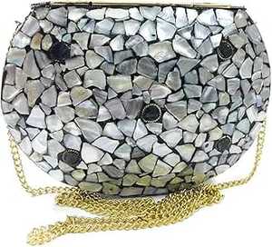 Bolso de mano de nácar o bolso de noche al mejor precio - Product Image 3