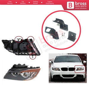 Soporte de Reparación para Faro Delantero BHL39, Juego de Soportes de Montaje, Lado Izquierdo, para Serie 3 E90 E91 E92 E93 63116942725 - Product Image 5