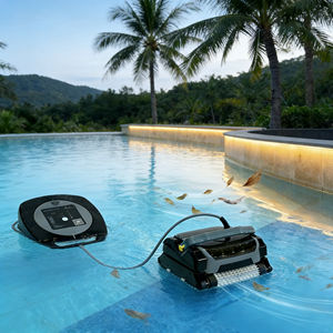 <span class=keywords><strong>Aspirateur</strong></span> robotisé intelligent sans fil haute performance pour <span class=keywords><strong>piscine</strong></span>, <span class=keywords><strong>robot</strong></span> nettoyeur de <span class=keywords><strong>piscine</strong></span> automatique - Product Image 1