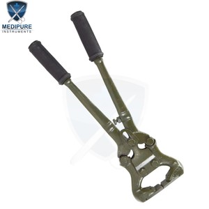 Cortador de pezuñas de acero inoxidable de alta calidad, cortador de pezuñas de caballos de ganado veterinario, herramienta de herrador - Product Image 1