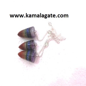 Đồ thủ công bằng đá bán quý hình kim tự tháp Reiki 7 luân xa kết hợp năng lượng chữa lành, dùng để tì<span class=keywords><strong>m</strong></span> kiế<span class=keywords><strong>m</strong></span> kho báu, đang giả<span class=keywords><strong>m</strong></span> giá - Product Image 2