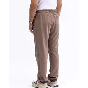 High Quality 500 Gsm Sweats Manufacturer Custom Heavyweight Oversized French Terry 100% Cotton Wide Leg Sweatpants <b>Men</b> - Product Image 2