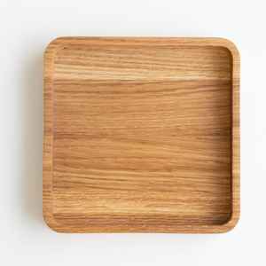 Plato de cena de madera hecho a mano, bandeja de bambú, varias formas únicas para Niños y Familias de la India - Product Image 3