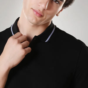 Camisetas Polo para Hombre 100% Algodón Orgánico Antiarrugas Resistentes a las Manchas Repelentes al Agua - Product Image 4