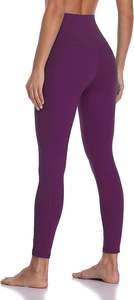 Service OEM Leggings pour femmes 100% Coton, Tenue décontractée et de sport, Logo personnalisable, Taille mi-haute, Respirant, Haute qualité, Longueur genou - Product Image 2