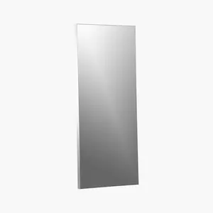 Robusto all'ingrosso personalizzato argento grande specchio infinito autoportante rettangolare a figura intera per la decorazione del soggiorno spogliatoio