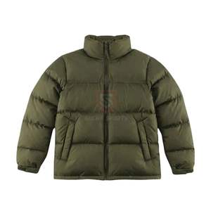 Veste matelassée à imprimé bandana noir à motif paisley, mode masculine, veste d'hiver à bulles, logo personnalisé, veste rembourrée chaude, streetwear, veste matelassée - Product Image 6