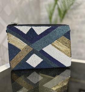 Bolso de mano de arte abstracto moderno para damas jóvenes, bolso portátil duradero de algodón impermeable de gran capacidad con botones ecológicos - Product Image 1