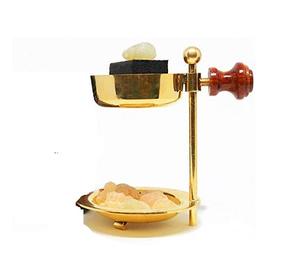 Quemador de Incienso de Latón Hecho a Mano, Color Dorado, Forma Redonda, Tamaño Personalizado, Quemador de Bakhoor de Latón de Alta Calidad - Product Image 5