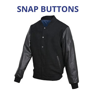 Vestes Varsity en laine pour hommes personnalisées, manches longues en cuir, meilleure vente de qualité supérieure - Product Image 3