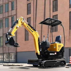 新型0.8トンコンパクトクローラーミニショベル、エンジンモーターポンプギア搭載、庭園農場、狭所作業プロジェクト向け - Product Image 5