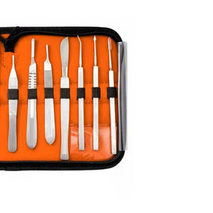 Kit de dissection chirurgical manuel en acier inoxydable de haute qualité, 11 pièces, sur mesure, certifié CE, pour interventions chirurgicales mineures - Product Image 2